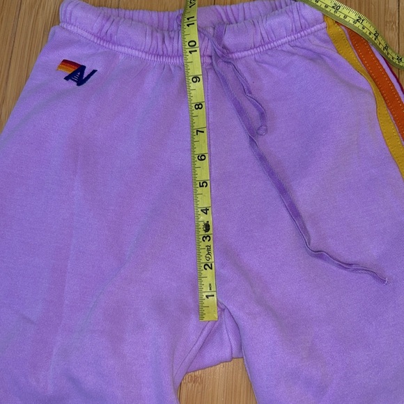 Aviator Nation 5 Stripe Jogger Sweatpants in Purple size XS, super comfy! - Picture 13 of 15